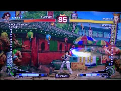 SSF4 HD I I RUSKOF I I (T-Hawk) vs liorfromspace0 (Guile)