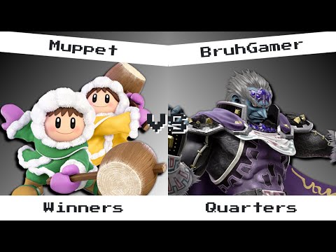 Wavebounce #21 - Winners Quarters - Muppet (Ice Climbers) vs BruhGamer (Ganondorf)