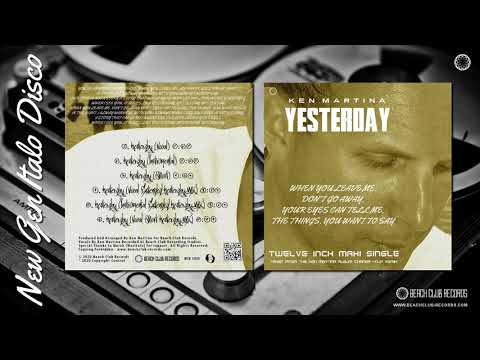 BCR 1025 Ken Martina - Yesterday (Vocal Extended Yesterday Mix)