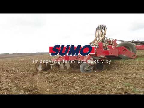 Sumo DTS Deep Tillage Seeder Working