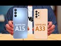 Samsung Galaxy A15 Vs Samsung Galaxy A33
