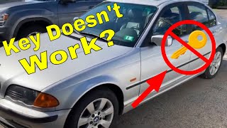 Why doesn’t my key unlock the door in my BMW 325xi E46?