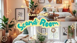 Scandi/ room makeover/ choose your decor