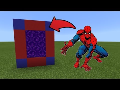 Flax - Minecraft : How To Make a Portal to the Spiderman Dimension