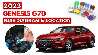 2023 Genesis G70 Fuse Box Diagrams & Location Guide