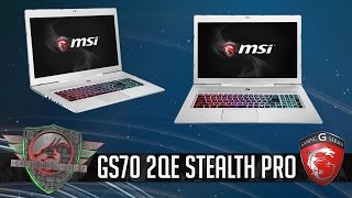 Video thumbnail for REVIEW - MSI GS70 2QE STEALTH PRO SILVER EDITION by Hadz F1