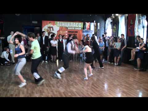 Lindy Hop Main Class Prelim 3 - 2 -  Russian Open Swing Dance Championship 2011