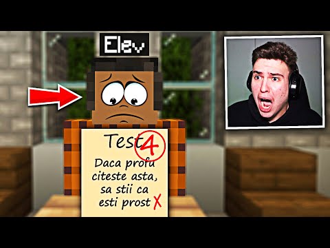 I-am scăzut NOTA LA PURTARE.. NOTA 4 ! (Minecraft)