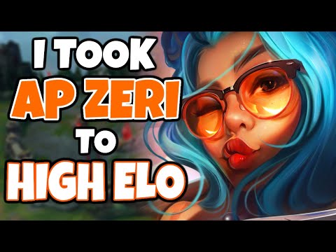 I took AP ZERI to HIGH ELO, turns out she is ACTUALLY VIABLE and STRONG | 12.11 - League of Legends