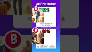 ¿Y TU QUE PREFIERES? Trivia  Triviador Quiz 🔥🔥