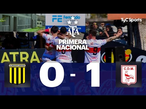 Almirante Brown 0-1 Deportivo Morón | Primera Nacional | Fecha 31 (Zona A)
