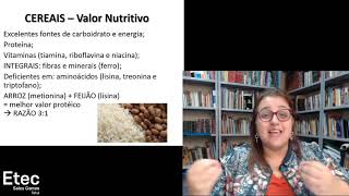Técnica Dietética l - Cereais