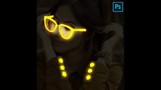 Photoshop Tutorial | Photo Manipulation | Beautiful Girl with Eyeglasses