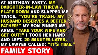 My Daughter-In-Law Slapped Me At Her Birthday Party—20 Minutes Later, She Learned The Truth
