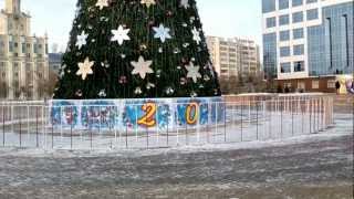 preview picture of video 'Костанай. Новый 2013 год'