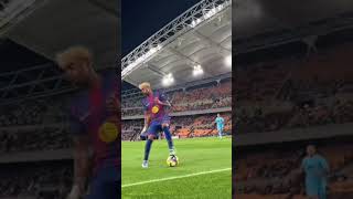 Download lagu #footballshorts #barcelona #highlights   #deagu magic dribble by lamine yalma mp3