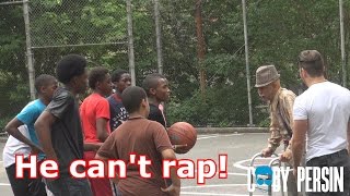 Grandpa Raps In The Hood Like A Boss!