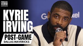 Kyrie Irving Recaps Dallas Mavs GM1 Loss vs. LA Clippers & Mental Adjustment To No Kawhi Leonard