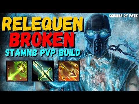 Relentless! 😠 Stamblade PVP Build - ESO Scribes of Fate