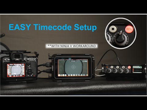 Easy Timecode Setup - With Ninja V Workaround