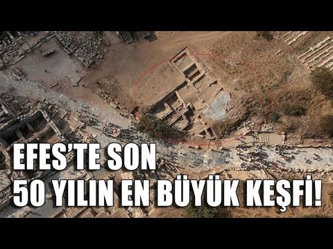 Efes'te küller altında antik bir mahalle keşfedildi!