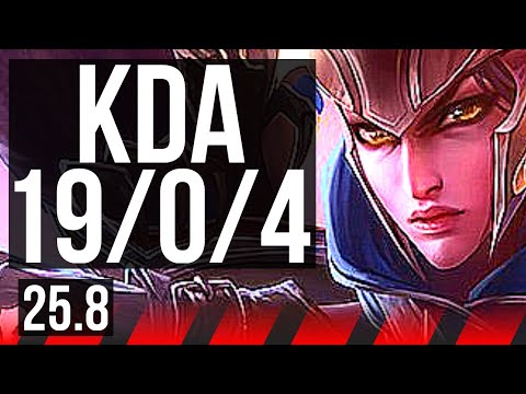 QUINN vs GNAR (TOP) | 19/0/4, Legendary, 6 solo kills | EUNE Master | 25.8