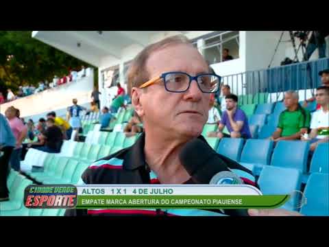 Altos e 4 de Julho estreiam em Teresina
