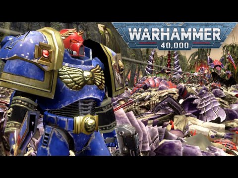 30 Ultramarines destroyed 3000 Tyranids! - Astartes Mod, Warhammer 40k: Dawn of War 2: Retribution