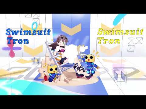 【MEGAMAN X DiVE】Swimsuit Tron