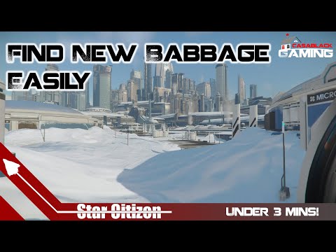 Star Citizen How to Find microTech’s Landing Zone | New Babbage Interstallar Spaceport Location