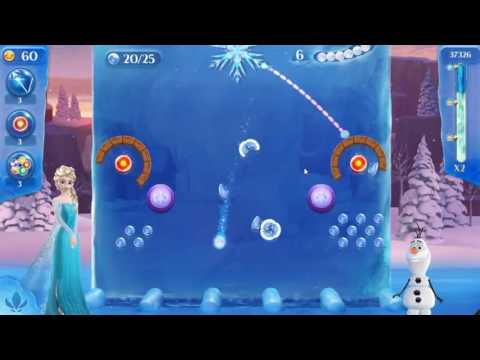 Frozen Free Fall: Icy Shot Level 89 - NO BOOSTERS ☃☃☃