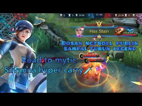 SUPER LIFESTEAL | Silvanna hyper carry🗡️🗡️sang Ratu MVP🔥Fighter terbaik di land of dawn #silvanna