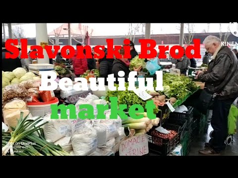 Slavonski Brod visits this market so beautiful and helpful good market  @My crazy dream's