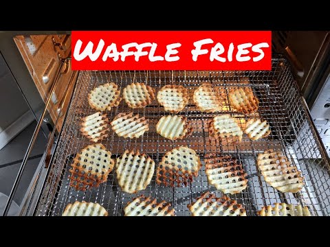 Waffle Fries Recipe, Power Air Fryer Oven Elite and Nuwave Bravo XL