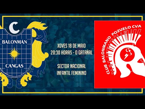 SECTOR NACIONAL-INFANTIL FEMENINO-GRUPO "A"-GRUPO "I" - J1 - TECNOSAT BM CANGAS vs BM POZUELO DE CVA