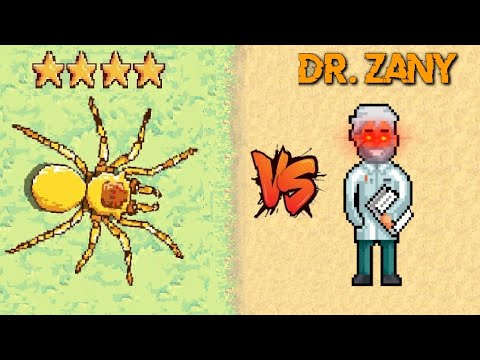GOLDEN SPIDER VS  DR.ZANY - Pocket ants