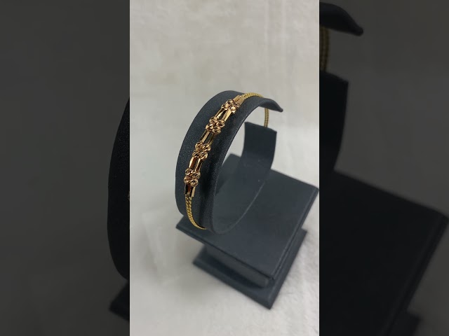 اسوارة واقفة ذهب عيار 21