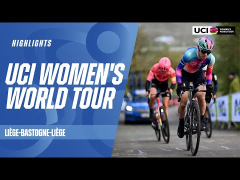 Велоспорт Liège-Bastogne-Liège Highlights | 2024 UCI Women's WorldTour