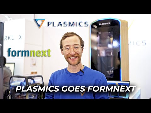 Plasmics booth at Formnext 2022