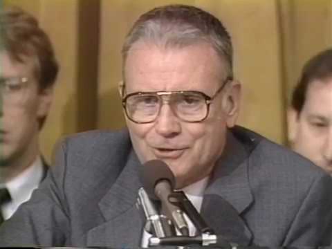 Iran-Contra Investigation Day 29 (Senate Committee Secret Military Assistance)