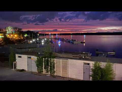 Lichterfahrt Jantar 21 DIY Boots - Beleuchtung Nachtfahrt Jollensegeln Geierswalder See