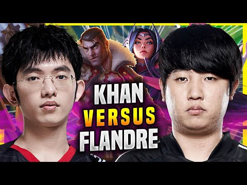 KHAN vs FLANDRE - DK Khan Irelia vs EDG Flandre Jayce in EUW SOLOQ! | Worlds Bootcamp 2021