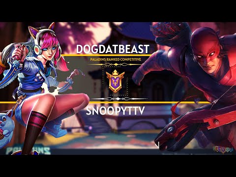 High Elo Snoopyttv Vs DogDatBeast (Grand Master) Maeve Cat Burglar Paladins Ranked Competitive