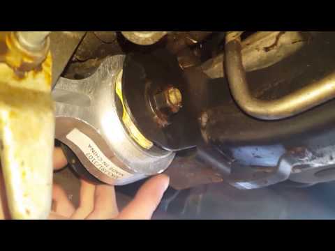 How to install the transmission torque strut mount on a lincoln mkz zephyr fusion ford lincoln