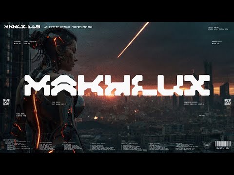 MAKHLUX 119 - Futuristic Typeface | Cyber Mecha Display Font Trailer