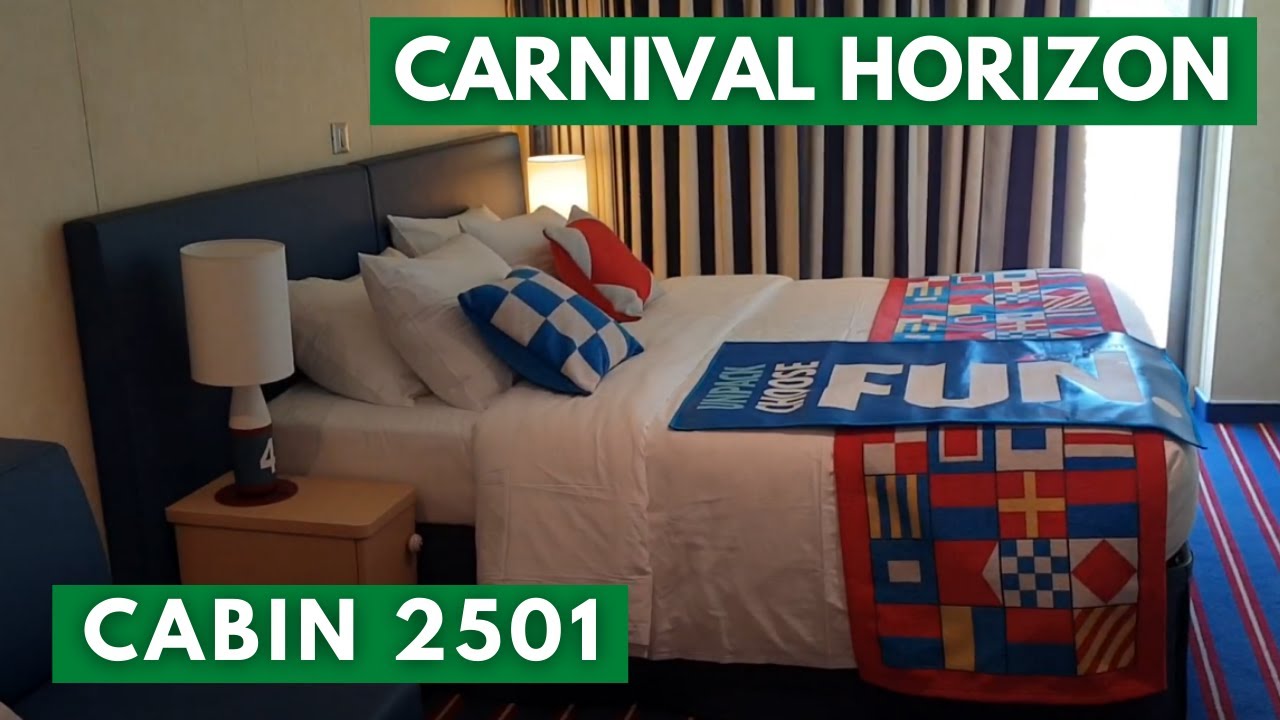 Carnival Horizon - Cabin 2501 - Video 3
