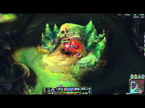[Jungle 5.24] Rek'Sai vs Lee Sin (Win)