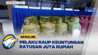 Polisi Gerebek Rumah Gas Oplosan, Keuntungan Pelaku Capai Ratusan Juta - [Newsline]