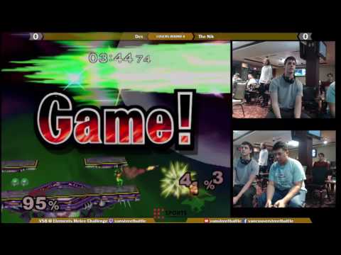 Elements Casino's Melee Challenge - Singles - L4 - Dex vs The Nik
