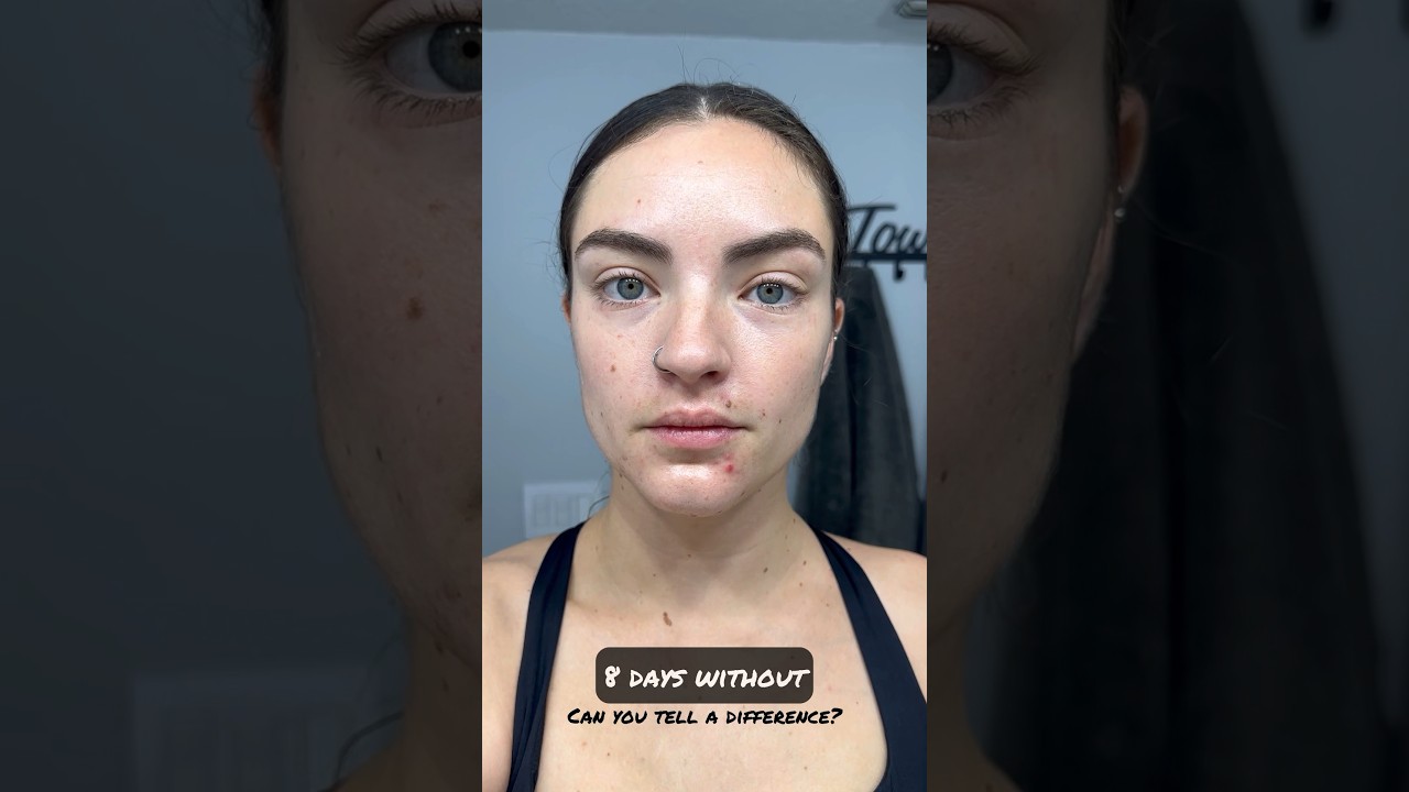 How my face changed with 8 days no alcohol #dryjanuary #sober #sobriety #shortsvideo #shorts